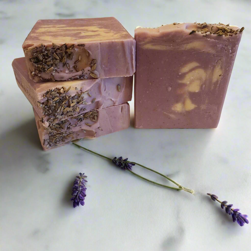 Lavender & Honey goat milk soap