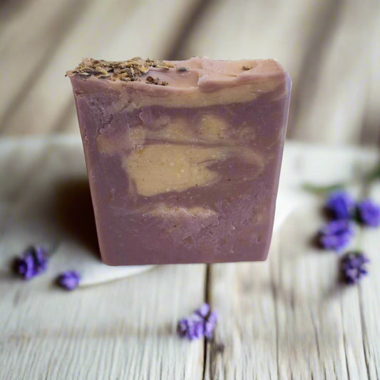 Lavender & Honey goat milk soap