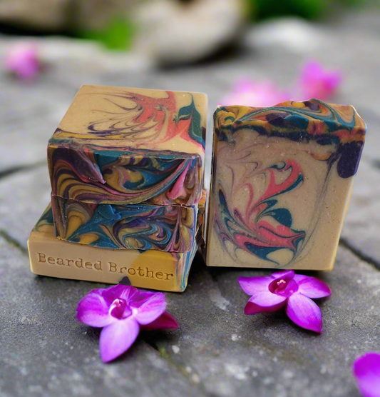 Summer Orchid Goat Milk Soap