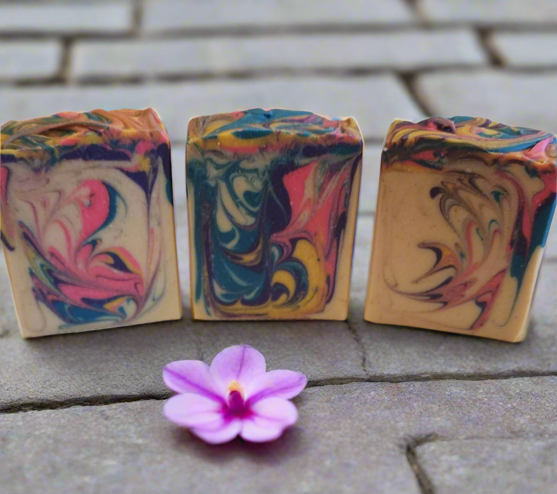 Summer Orchid Goat Milk Soap