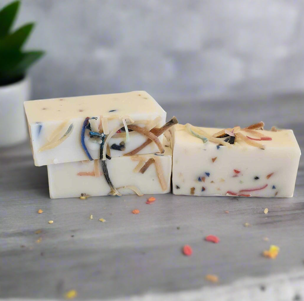 Confetti soap