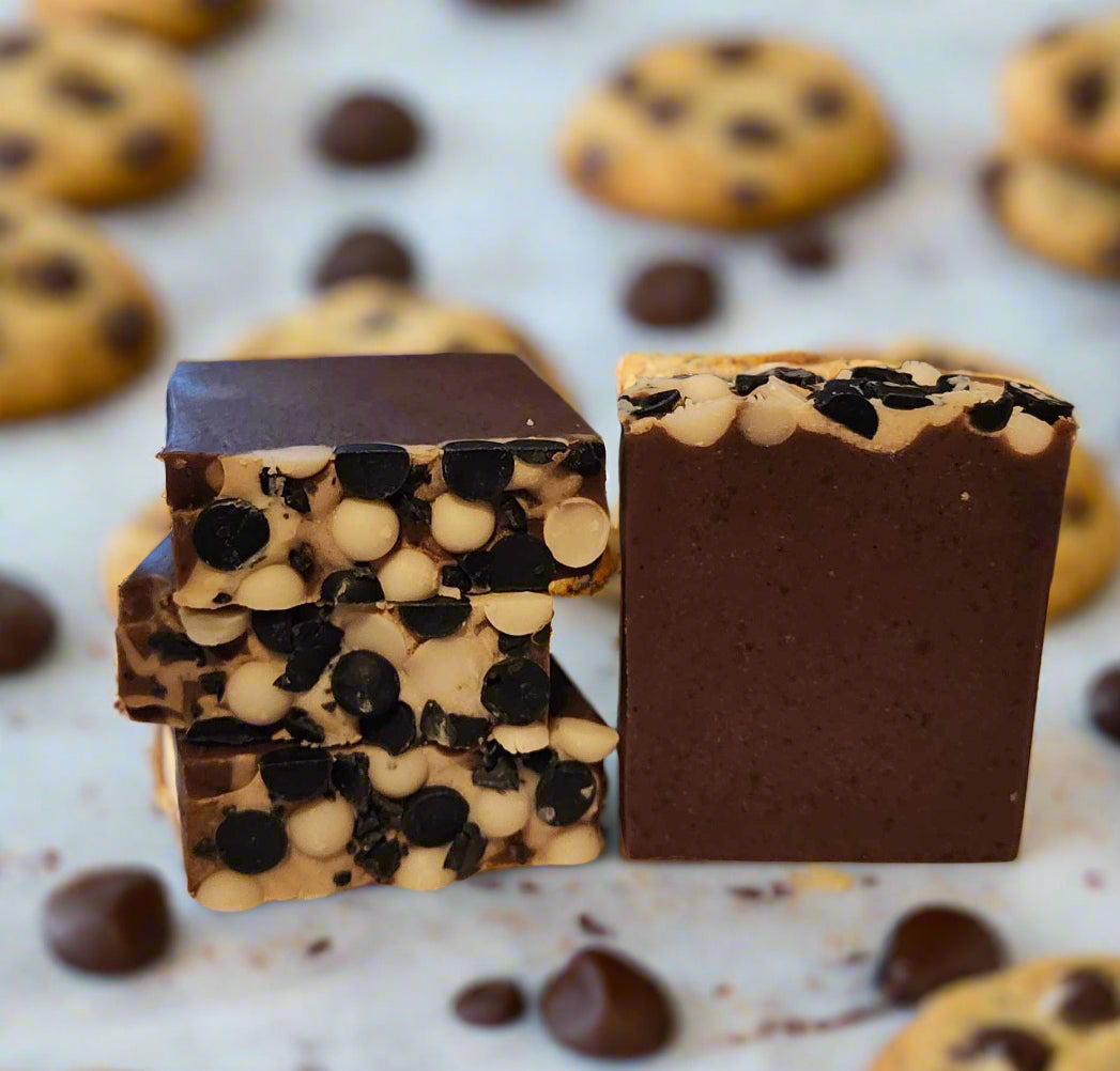 Chocolate Chip goat milk soap
