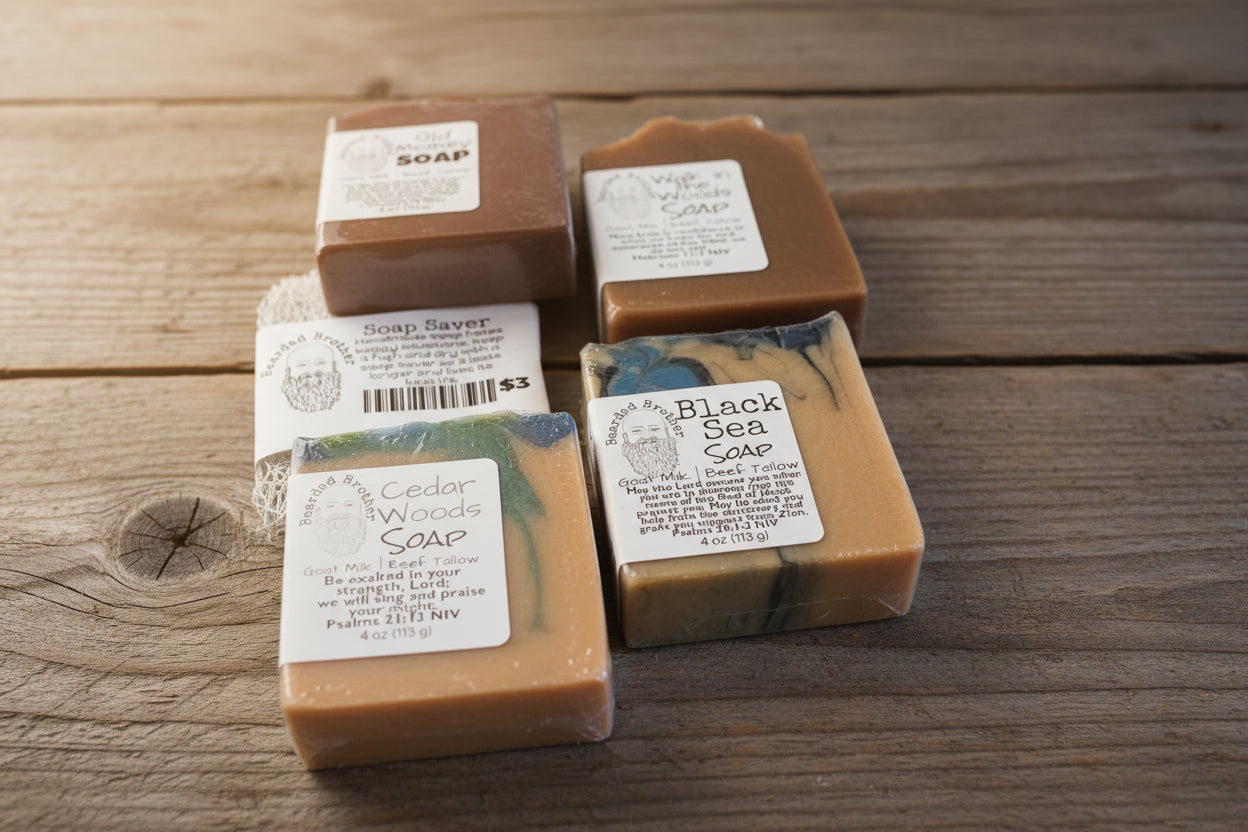 Mens 4-pk soap gift set