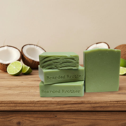 Coconut Lime goat milk soap