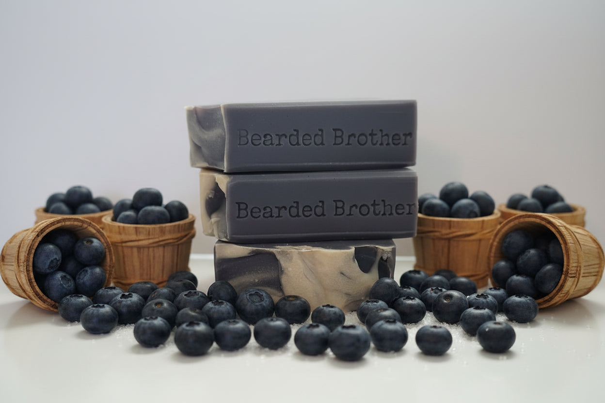 Blueberry Sugar goat milk soap