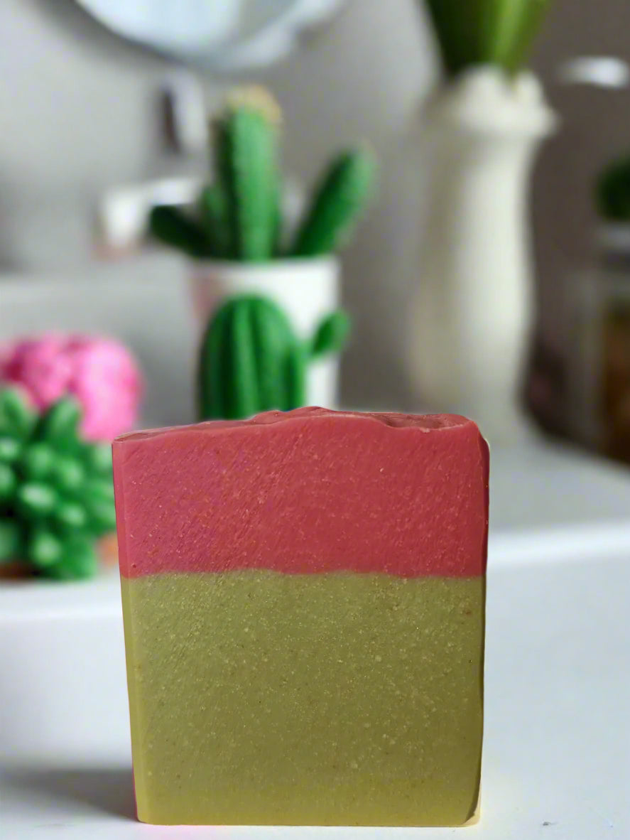 Cactus Flower goat milk soap
