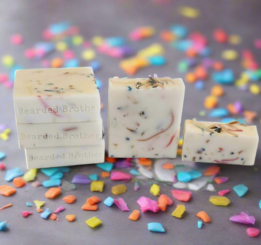 Confetti soap