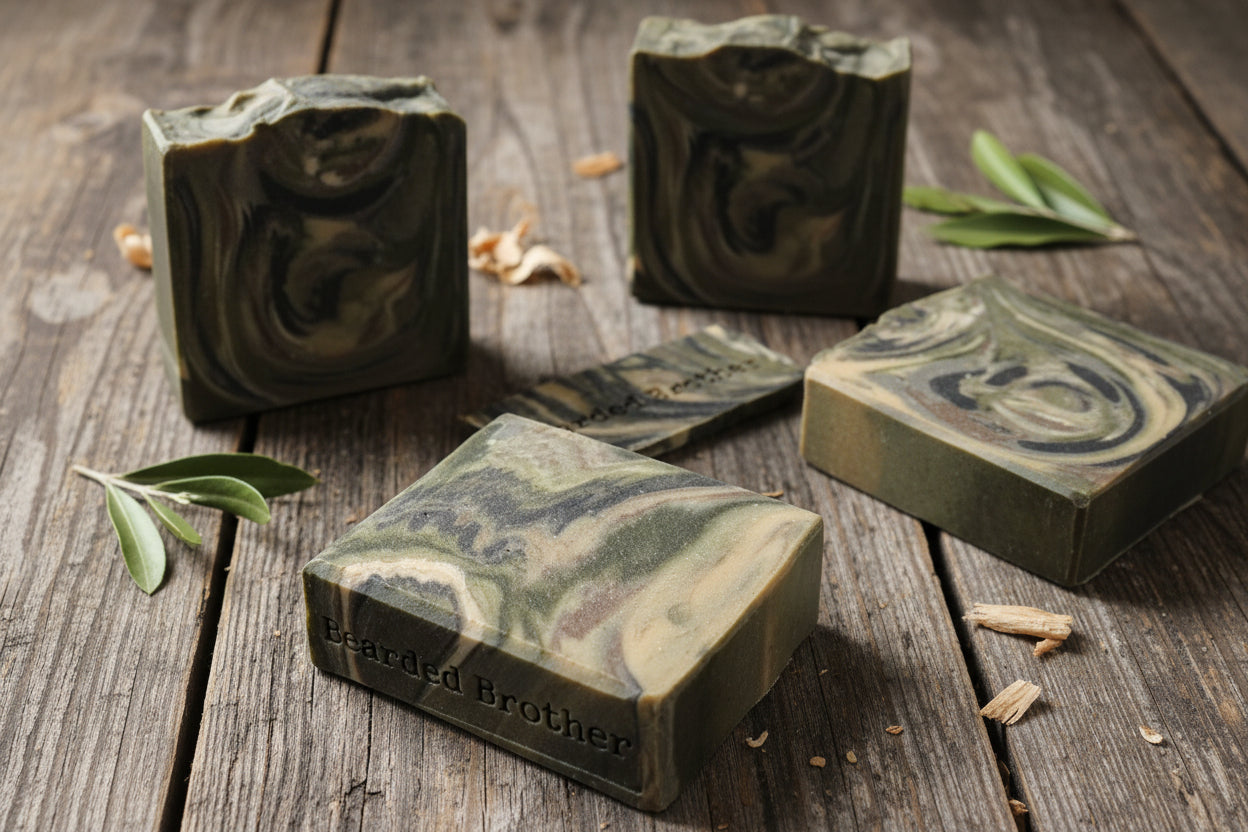 Walk in the Woods goat milk soap