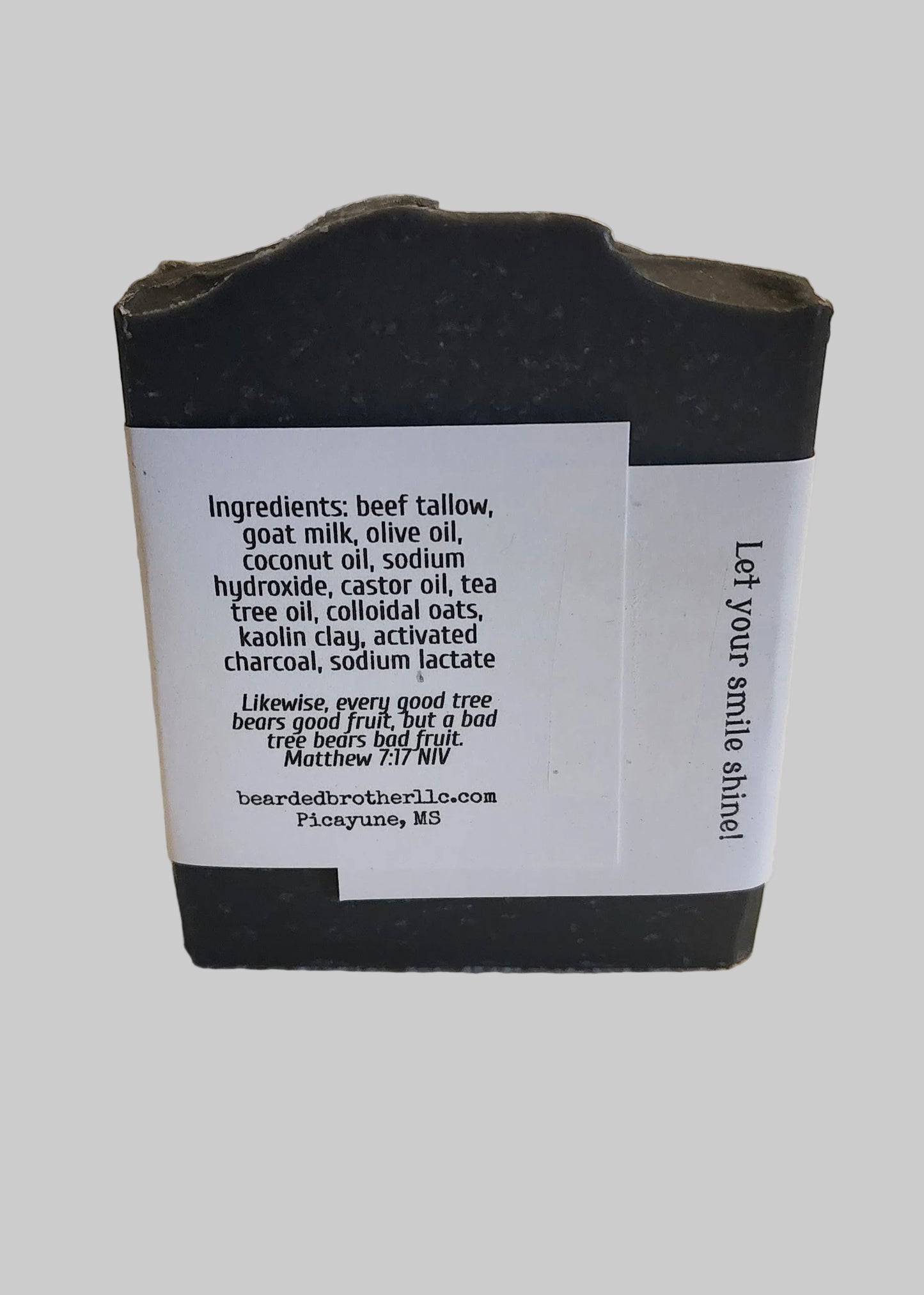 Charcoal & Tea Tree goat milk soap