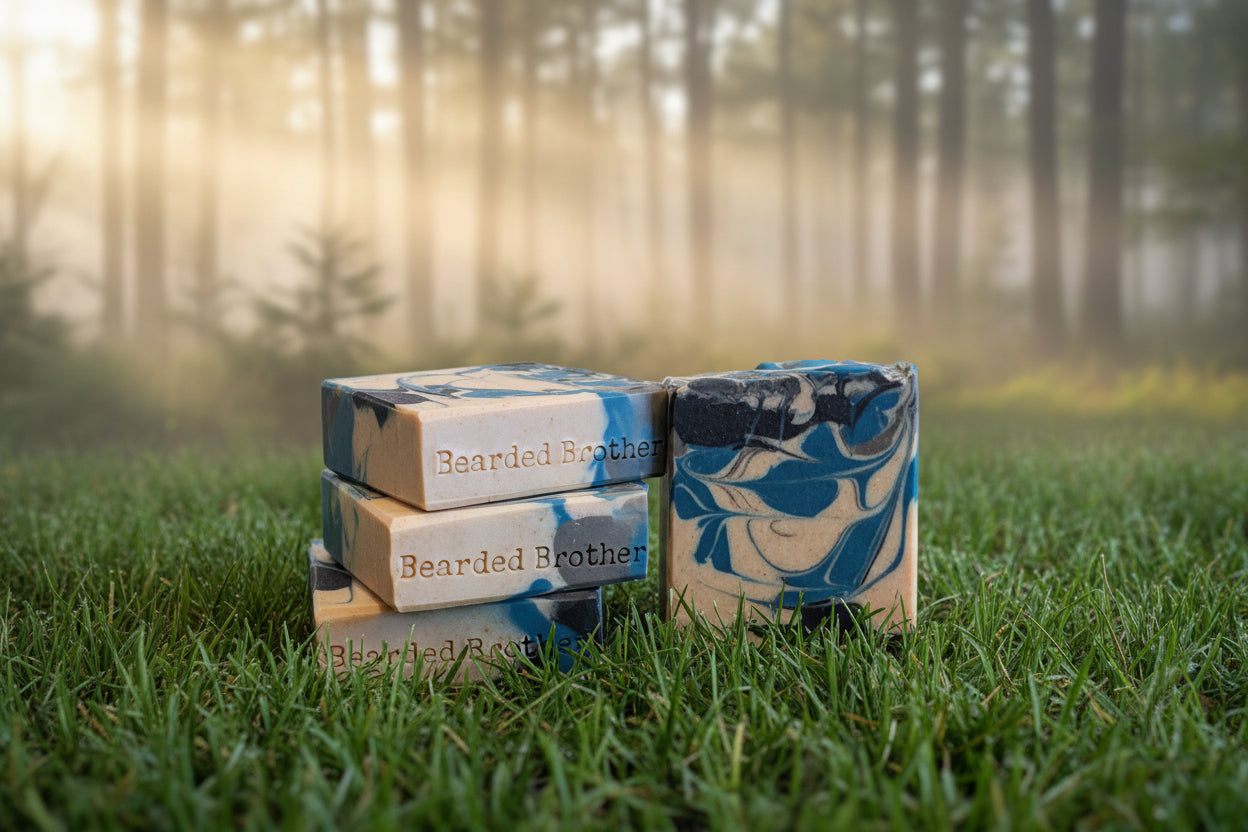 Morning Mist goat milk soap