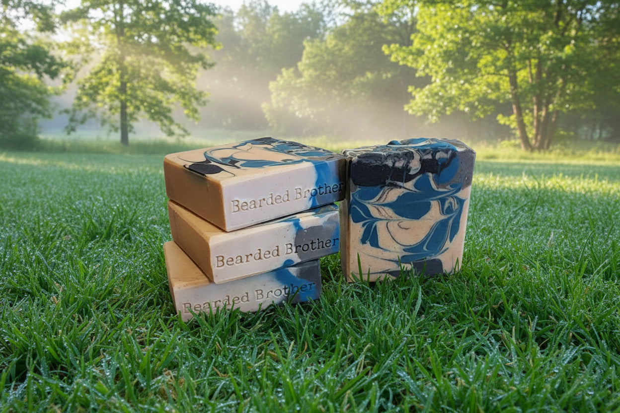 Morning Mist goat milk soap