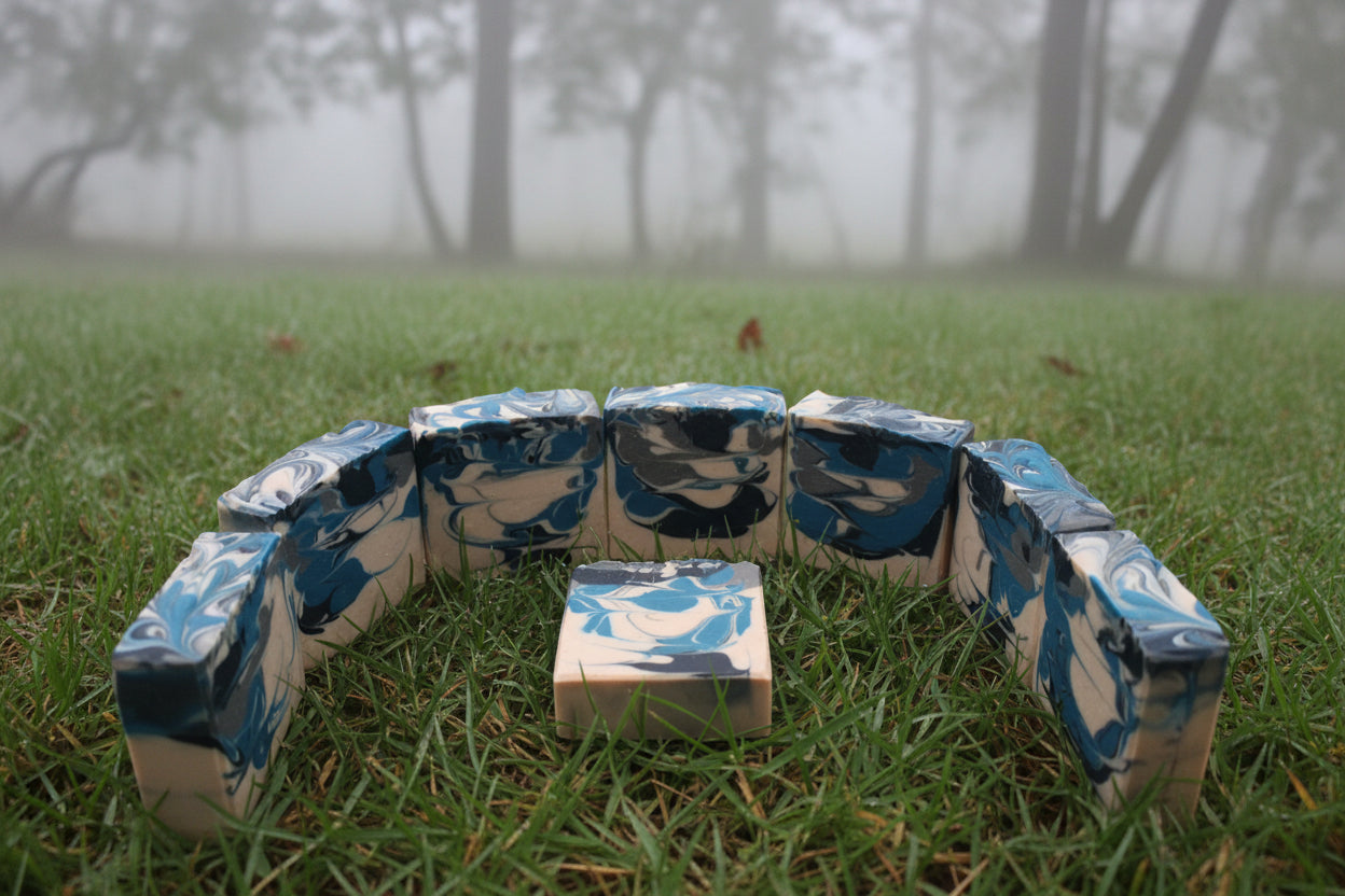 Morning Mist goat milk soap