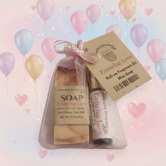 Roll-on Fragrance + Mini Soap