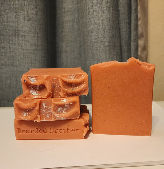 Pink Peonies goat milk soap
