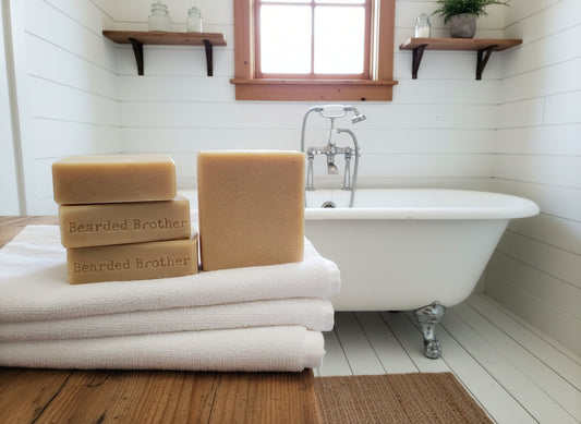 Nothing. Goat Milk Soap