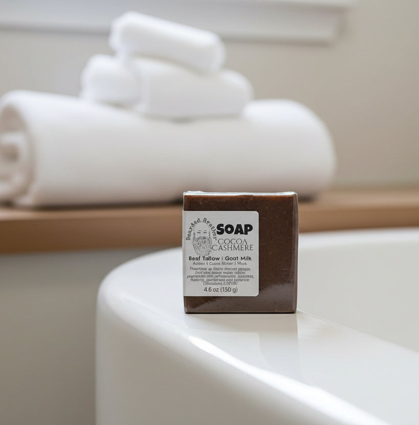 Cocoa Cashmere goat milk soap