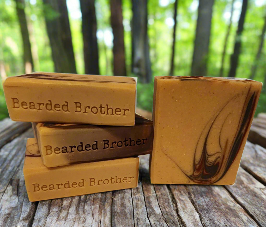 Woodsman goat milk soap