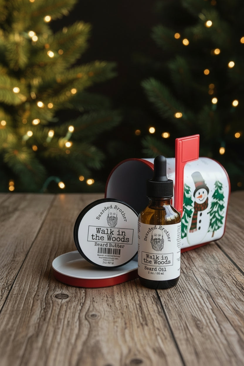 2oz Beard Oil and Butter combo Gift Set