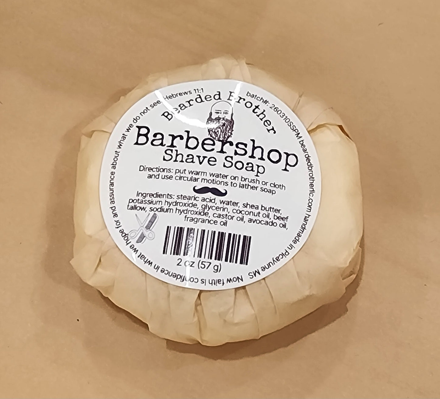 Shave soap